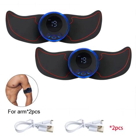 Appareil d'électrostimulation musculaire abdominale (EMS), tonifiant musculaire, appareil de massage pour les abdominaux et les hanches, pour la perte de poids et le remodelage corporel, à utiliser à