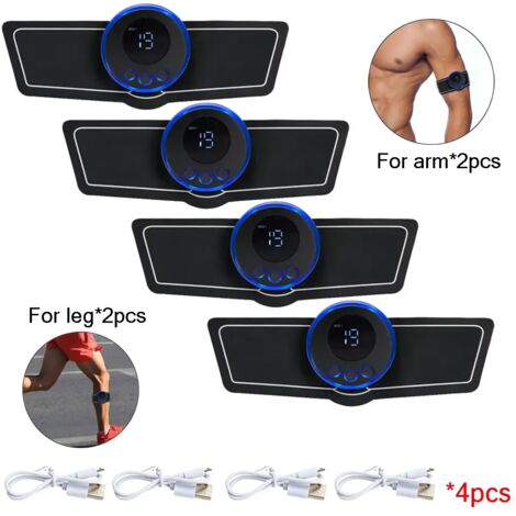 Appareil d'électrostimulation musculaire abdominale (EMS), tonifiant musculaire, appareil de massage USB pour abdominaux et hanches, perte de poids et remise en forme, pour salle de sport à domicile 0