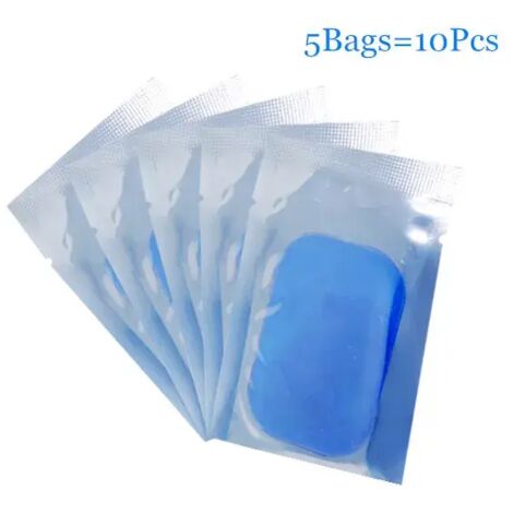 Appareil d'électrostimulation sans fil pour les hanches, les fessiers et les abdominaux : autocollants minceur, unisexe01441-AquaForge