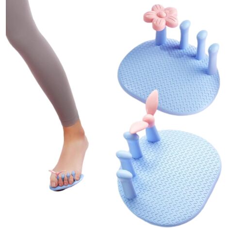 Appareil d'entraînement de la voûte plantaire, séparateur d'orteils pour les jambes - 1 paire de séparateurs d'orteils pour le soutien de la voûte plantaire, équipement de gymnastique pour les jambes