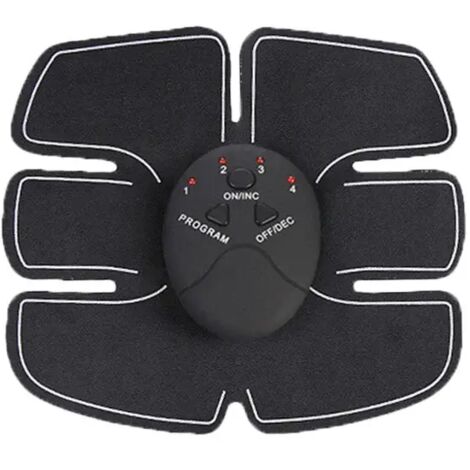 Appareil d'entraînement intelligent EMS (stimulateur musculaire sans fil) pour exercices abdominaux et perte de poids - Autocollants amincissants pour le corps-AquaForge