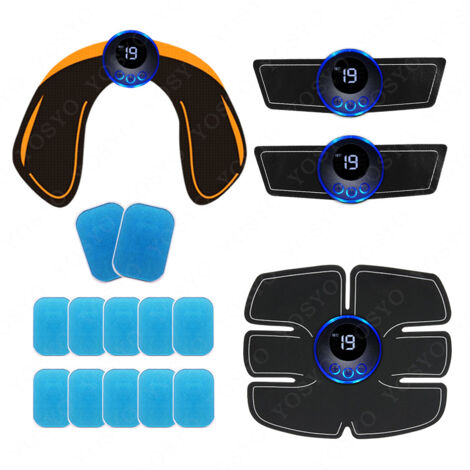 Appareil EMS numérique avec fonctions de pouls et de massage, modèle 01233[HK]-AquaForge