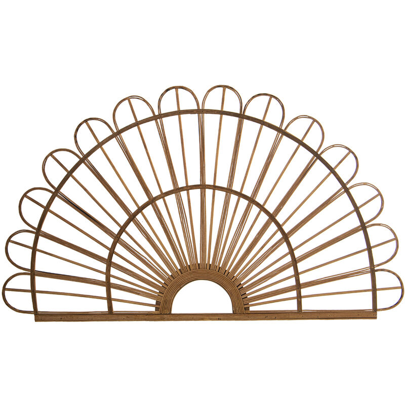 Ornement mural/tête de lit en osier naturel 100X60 Cm