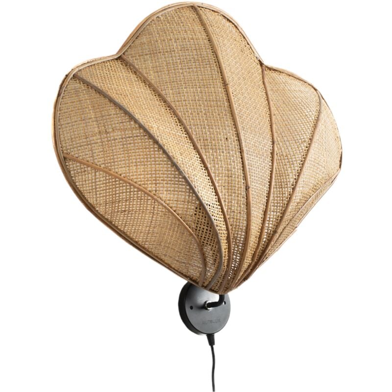 Applique Coquille en Rotin