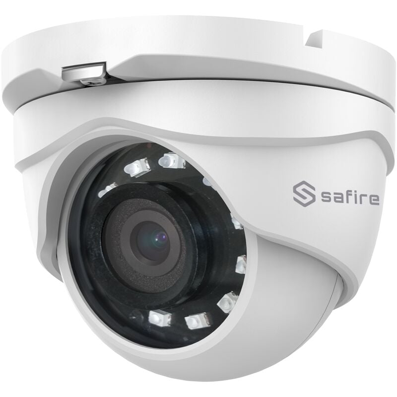 Safire - Caméra Turret Gamme eco - Sortie 4 en 1 - 2 Mpx high performance cmos - Objectif 2.8 mm - ir portée 25 m - Étanche IP67