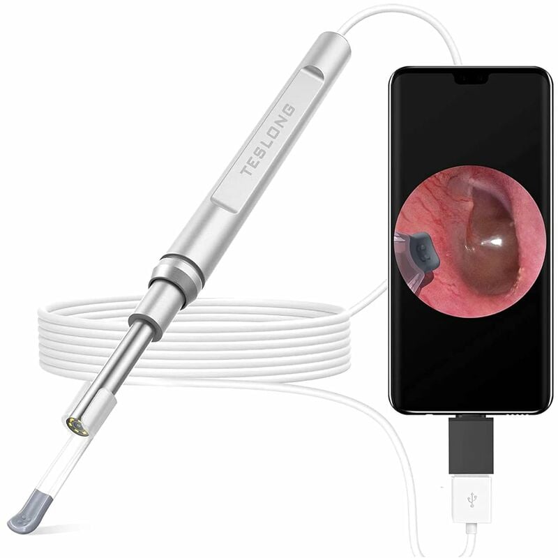 Appareil photo numérique USB pour l'oreille Vérification de l'oreille et épilation pour USB et compatible Android