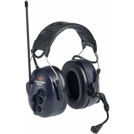 Appareil radio avec protection auditive Peltor LiteCom microphone vocal communic