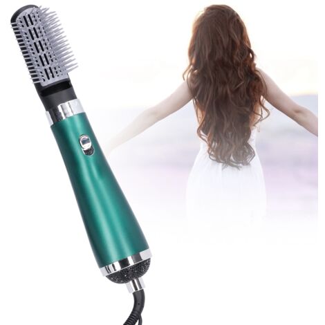 [Appareil] Séchoir Brosse 3 Vitesses ABS Vert Séchage Rapide Silencieux pour Coiffure à Domicile Voyage