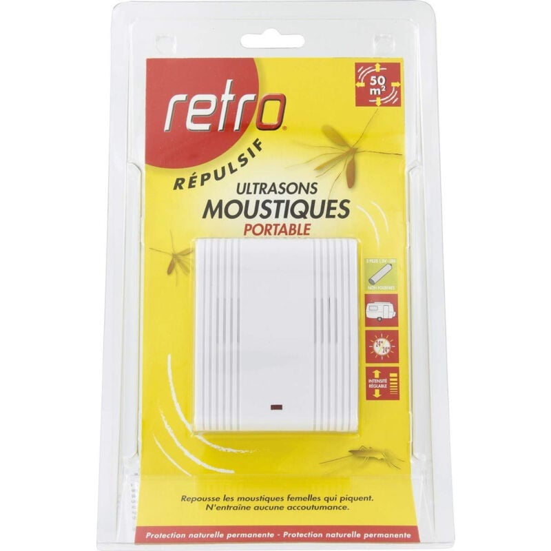 Retro - Répulsif Moustiques Ultrasons Fischer Darex