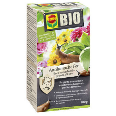 Appât anti-limaces FER – 200g – COMPO BIO – Protection naturelle contre les escargots et limaces