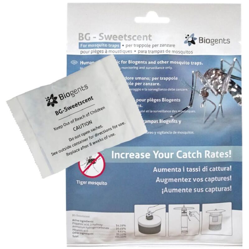 Recharge BG-Sweetscent (2 mois) pour Piège BG-Mosquitaire