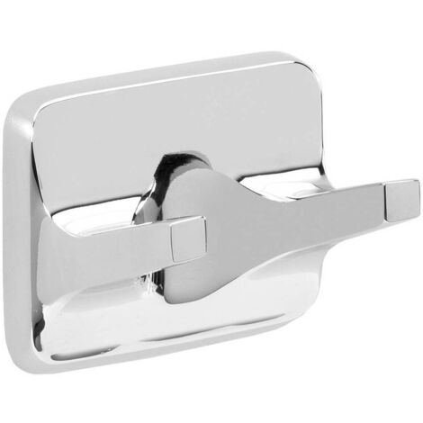 Appendi Accappatoio da parete per bagno cromato - KD26