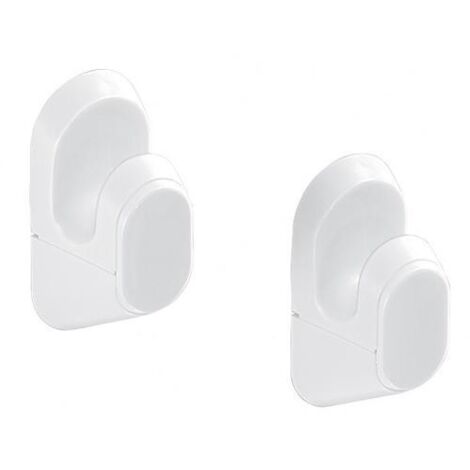 APPENDIABITI 2PZ PLASTICA BIANCO GEDY JUNIOR