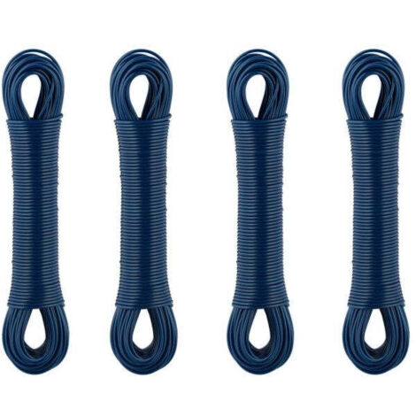 Appendiabiti con filo d'acciaio 4x 30 m