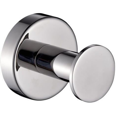 Appendiabiti da muro in acciaio inox AISI 304 Gedy 5027 serie PROJECT Cromato