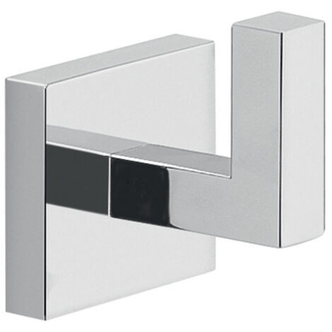 Appendiabiti da muro in ottone, allluminio e Cromall A024 Gedy serie ELBA Cromato