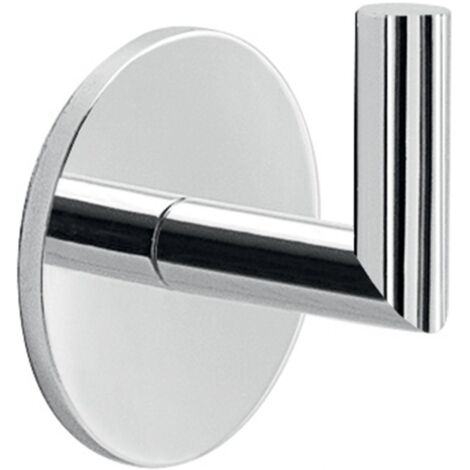 Appendiabiti da muro in ottone e alluminio 3626 Gedy serie GEA Cromato