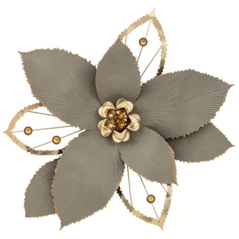 Appendiabiti da parete marjorie in oro 54x56cm - Atmosphera créateur d'intérieur