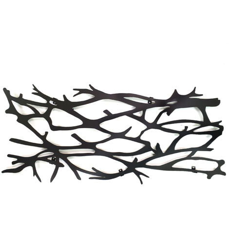 Appendiabiti da parete verticale/orizzontale Decorizzly® Deco Branch