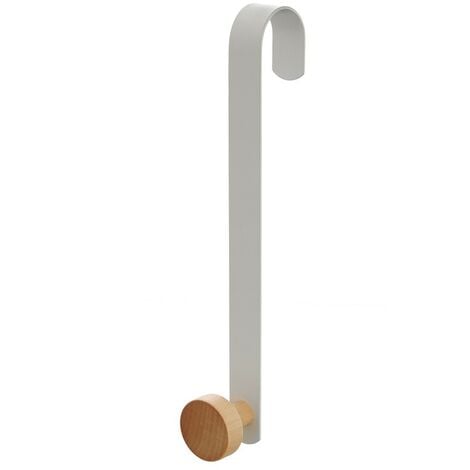 Set accessori bagno dispenser e portaspazzolini da appoggio bianco abs e  bambù Surf