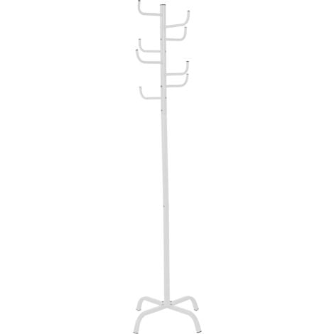 AUTRES King Home Appendiabito acciaio 50x175h cm bianco