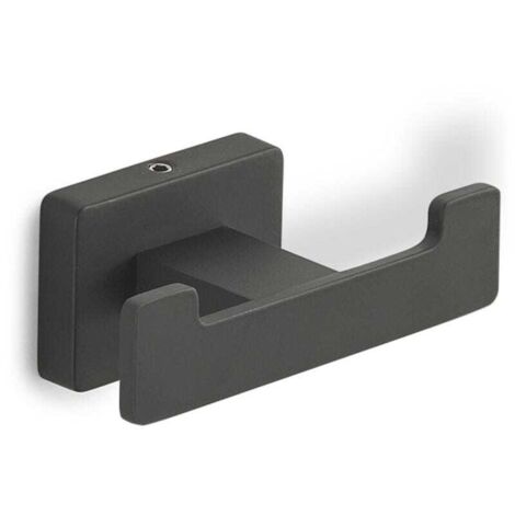 Appendiabiti In Acciaio Nero Opaco  Atene