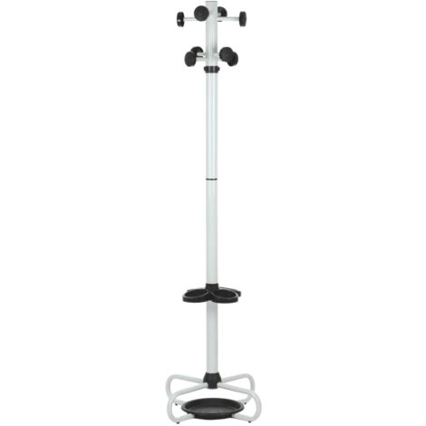 Appendiabiti in metallo bianco WML-1