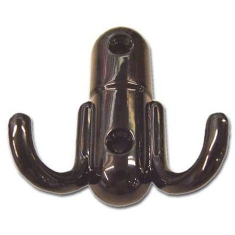 Appendiabiti in Zama 2 Posti colore Nero