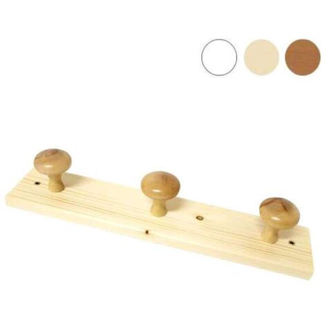 Appendiabiti Legno Posti 2 Noce Xtra 11828