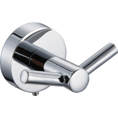 Appendiabiti Linea Diosa in leghe metalliche fissaggio con viti incluse cromato appendino