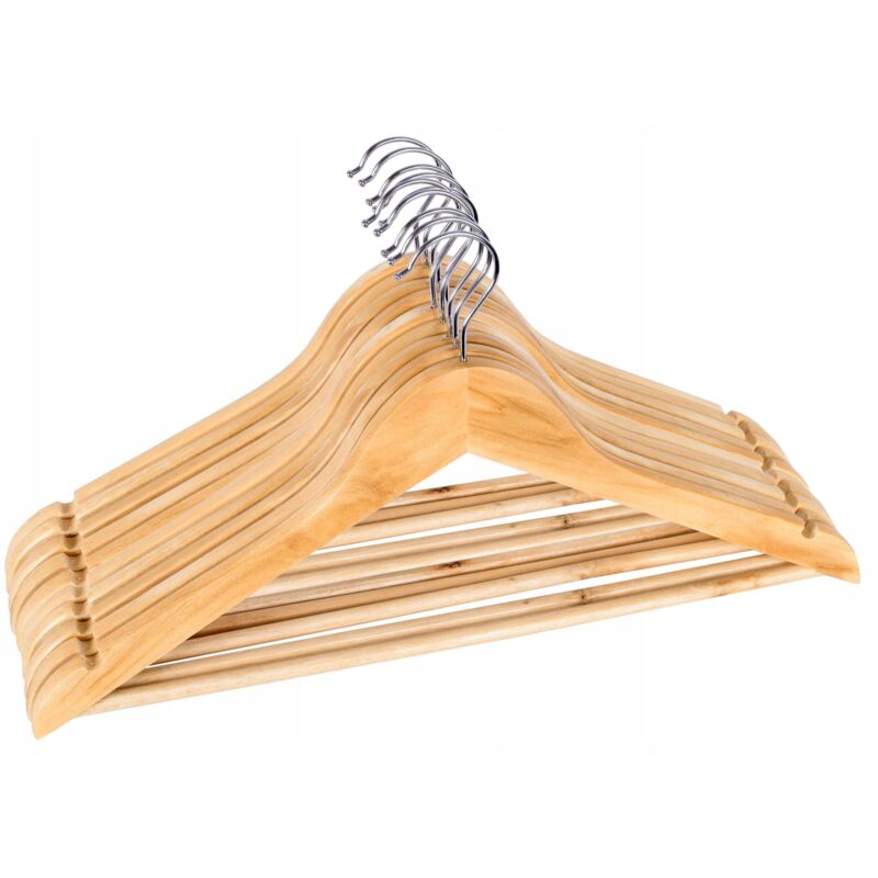 Appendiabiti RONDO, set da 100 pezzi, legno