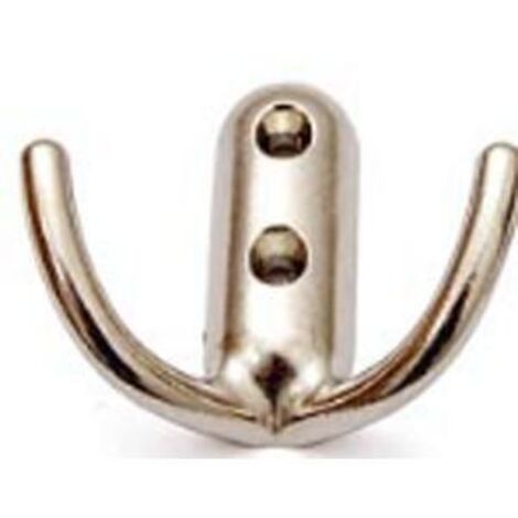APPENDIABITI ZAMA 2 POSTI CROMATO MAURER """ONE PRICE""" CF BLISTER 1PZ