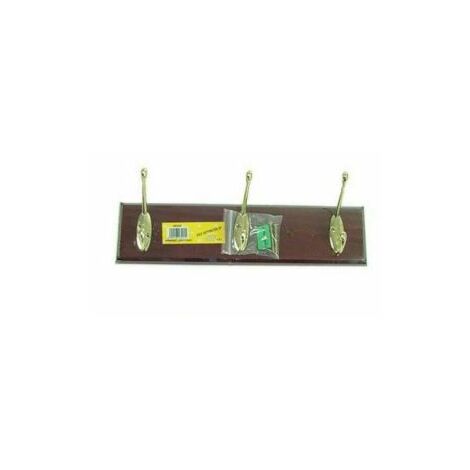 APPENDIABITO ATTACCAPANNI DA MURO PARETE IN LEGNO 3 4 6 GANCI 23873V 3 GANCI (23873)