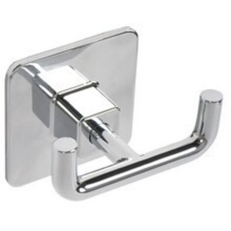 APPENDIABITO DOPPIO MOD. COLD WIND Cromo cm 6,5 x h.5,3 x 4 METAF