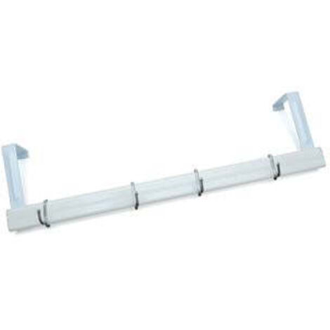 APPENDINO ADESIVO ALLUM 4 GANCI SCORREV BIANCO 10 PZ