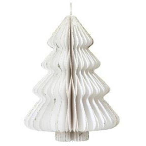 APPENDINO ALBERO IN CARTA H15CM BIANCO.