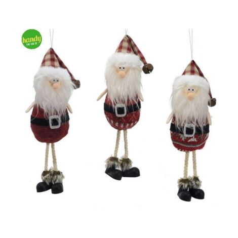 Appendino babbo natale general trade h. 20cm rosso