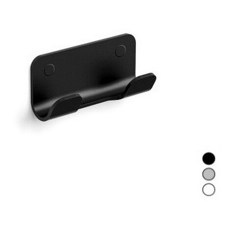 Appendino doppio saeta nero  - mm 110x33x50