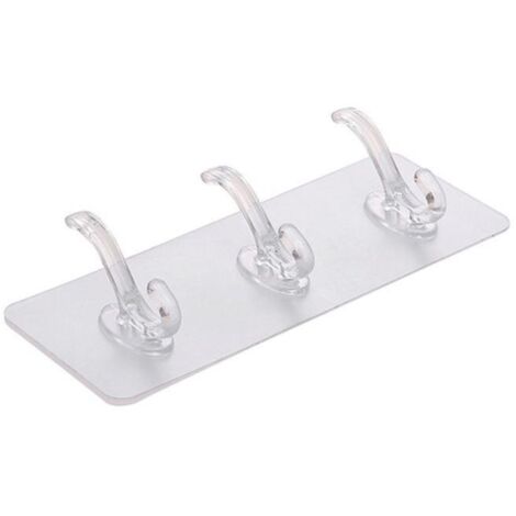 Appendino in plastica con 3 ganci