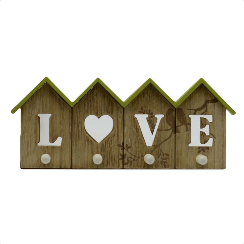 Image of Appendino in legno Love 4 posti love