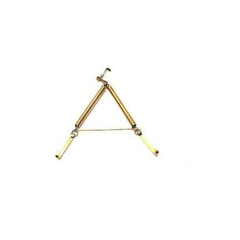 APPENDIPIATTI OTTONE A MOLLA N.1 BL.2pz