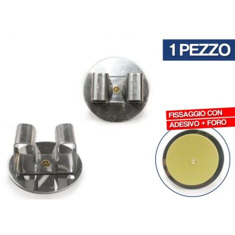 APPENDISCOPE ACCIAIO INOX 1 POSTO