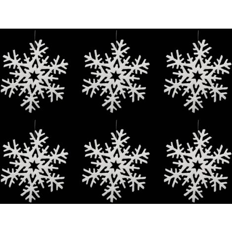 Appeso polyfoam flake glitter 20 cm x 6 - Feeric lights & christmas
