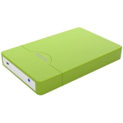 appHDD09GP Verde 2.5 USB con suministro de corriente