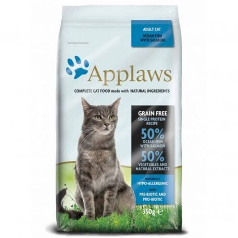 Applaws Cat Dry Adulto Pescado y Salmón 1,8kg