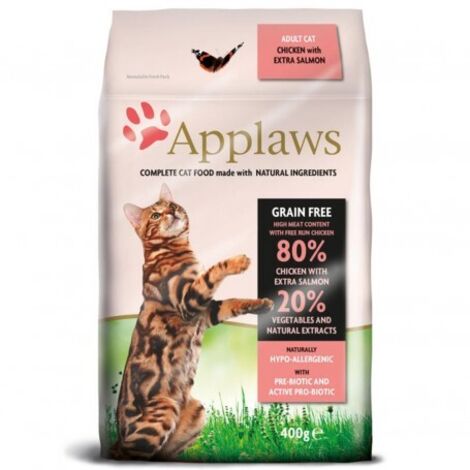 Applaws Cat Dry Adulto Pollo y Salmón 2kg Pienso para gatos grain free natural