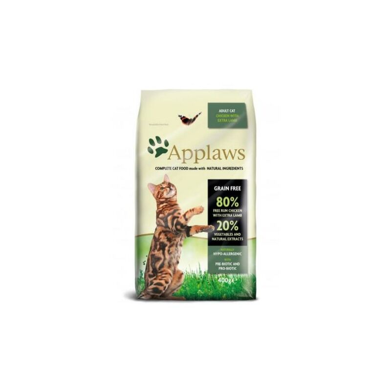 

Cat Dry Pollo y Cordero 400g - Applaws