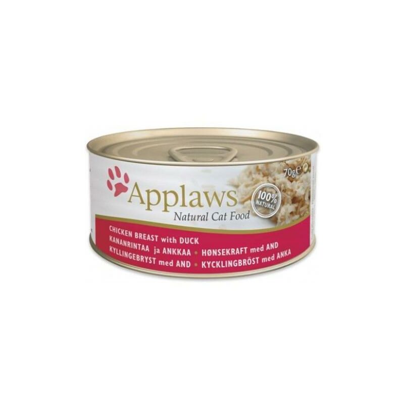 

Cat Lata 156g Pollo y Pato - Applaws