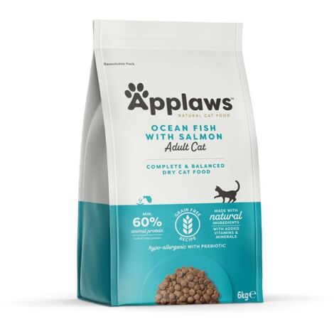 APPLAWS CAT Meeresfisch und Lachs 6 kg