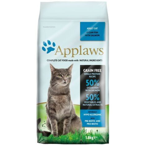 APPLAWS CAT Pesce di mare e salmone 6 kg